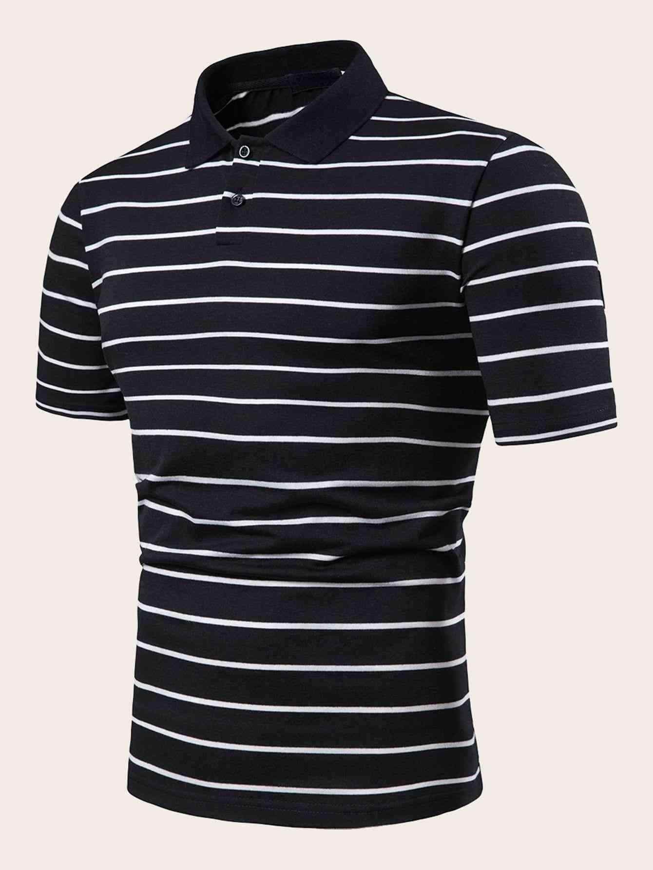 Men Striped Shirt