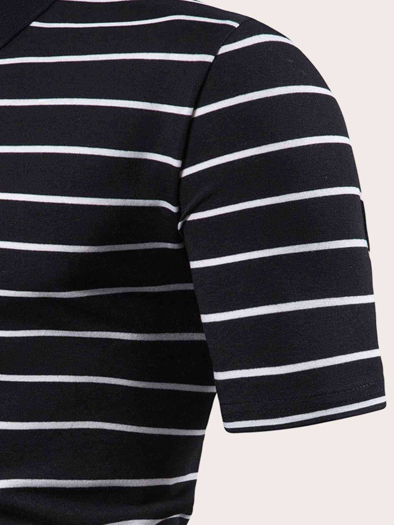 Men Striped Shirt