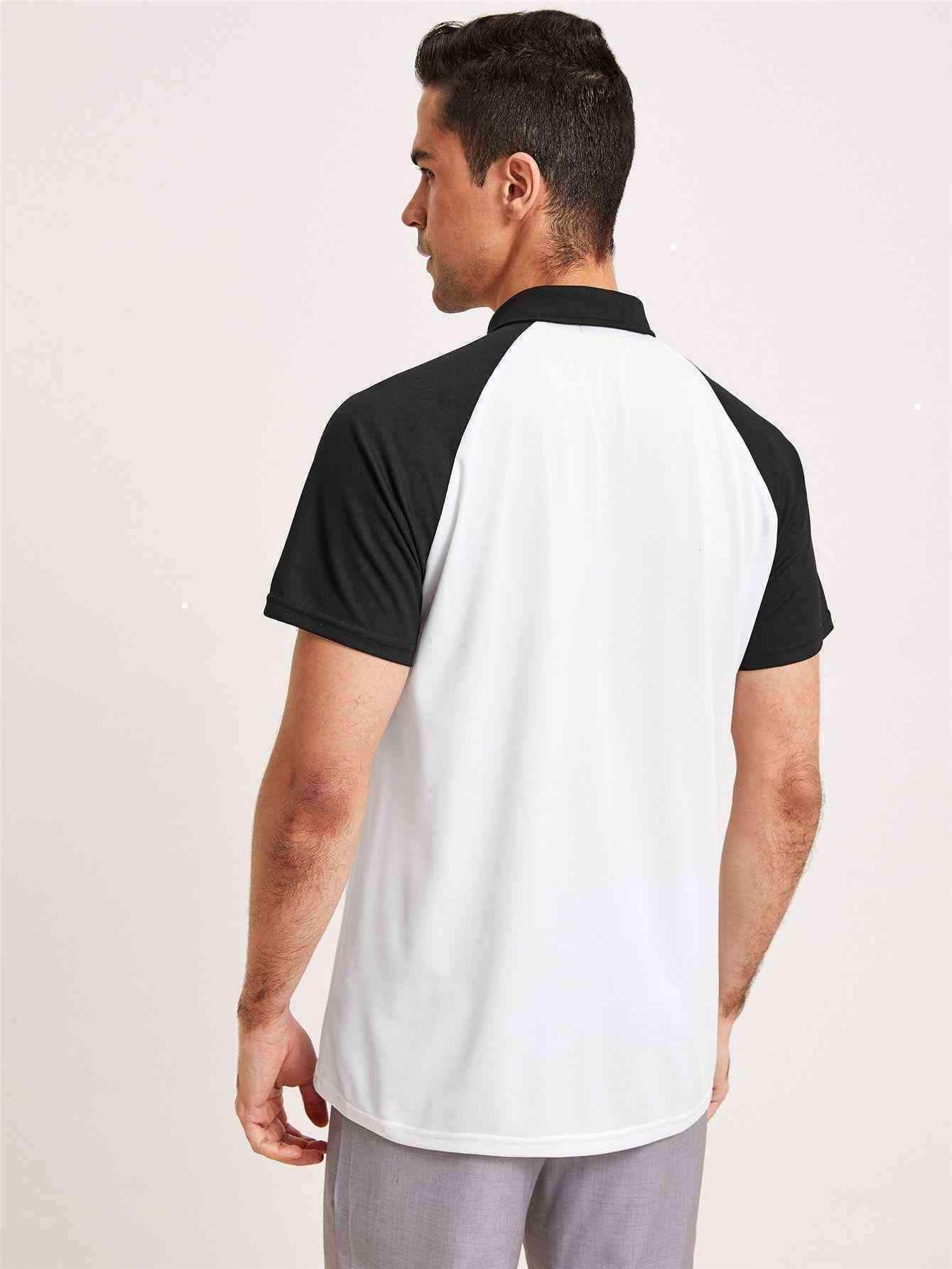 Men Raglan Sleeve Shirt