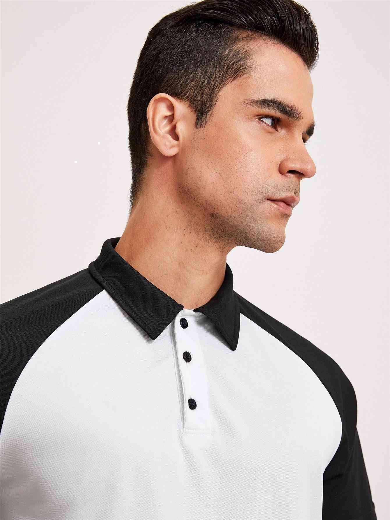 Men Raglan Sleeve Shirt